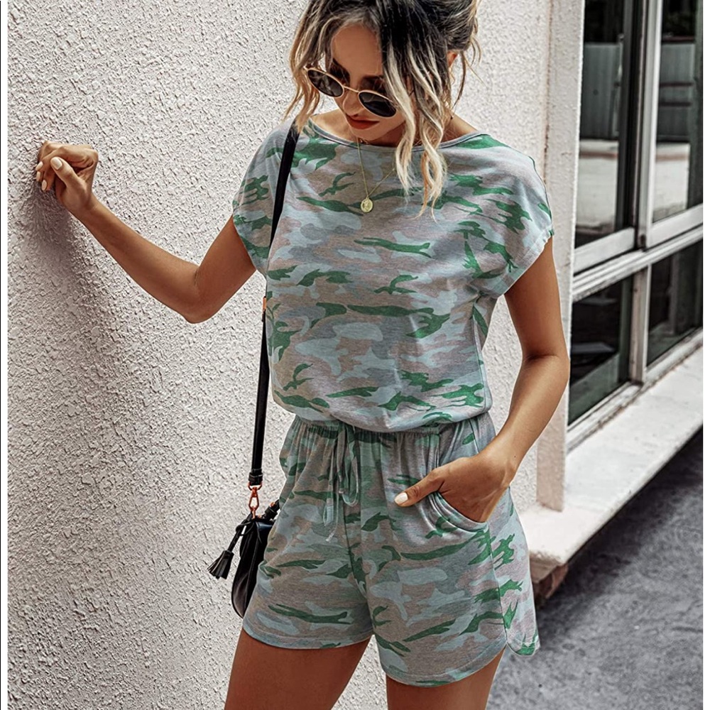 Adorable Camo Romper